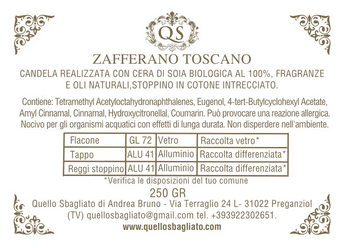 Candela in giara di vetro ambrato da 250 gr - immagine 18